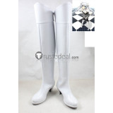 Miss Monochrome White Cosplay Shoes Boots