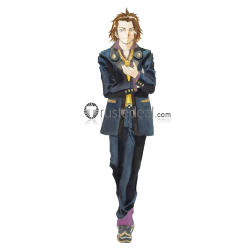 Tales of Xillia 2 Alvin Blue Cosplay Costume