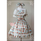 Magic Tea Party Stylish Short Sleeves Lolita Dress