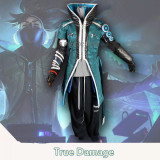 League of Legends LOL 2019 New Skin True Damage Akali Qiyana Yasuo Cosplay Costumes 2