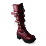 Gothic Punk Cross Decorated Lolita Boots