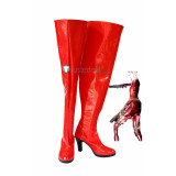 Bayonetta Jeanne Red Cosplay Boots Shoes