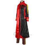 Vocaloid Akaito Black Red Cosplay Costume
