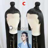 Mo Dao Zu Shi Grandmaster of Demonic Cultivation The Untamed Wei WuXian Lan WangJi Lan Xichen Lace Front Cosplay Wig