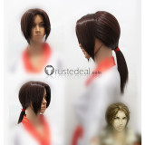 Assassin's Creed Ezio Auditore Da Firenze Brown Pigtail Cosplay Wig
