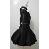 Black Rock Shooter Dead Master Black Dress Cosplay Costume