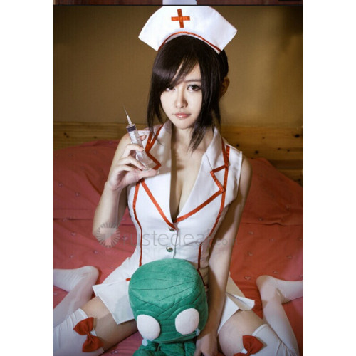 League of Legends Akali Nurse Cosplay Costume