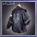 League of Legends KDA New Skins The Baddest Akali KaiSa Ahri Evelynn Cosplay Costumes Shoes Wigs