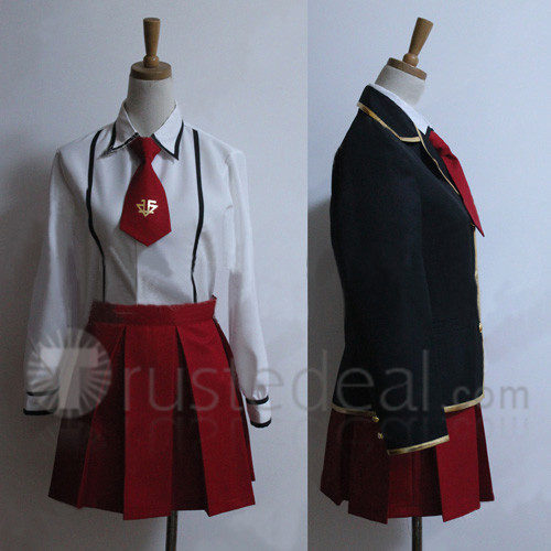 Baka to Tesuto to Shokanjuu Kinoshita Yuuko School Uniform Cosplay Costume