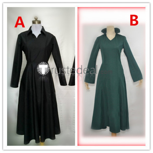 One Punch Man Fubuki Black Green Cosplay Costumes