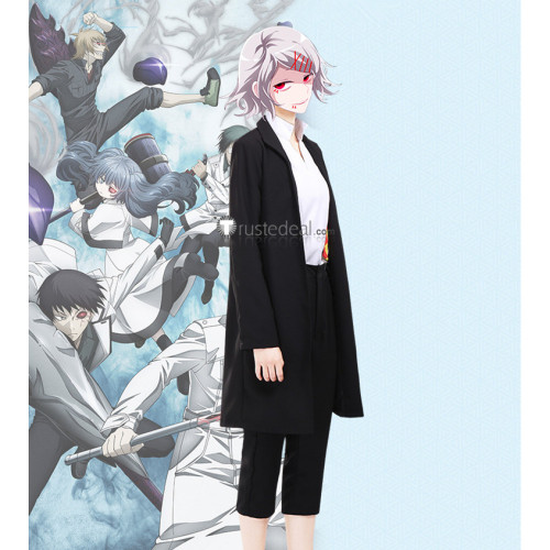 Tokyo Ghoul: Re Juuzou Suzuya Rei Black Suit Cosplay Costume