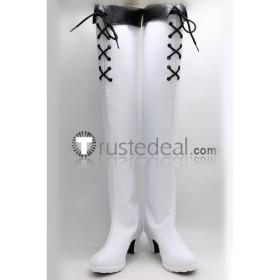 Akame ga Kill Esdeath White Cosplay Shoes Boots