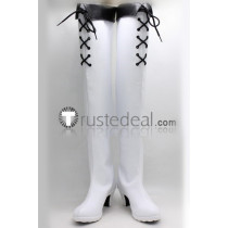 Akame ga Kill Esdeath White Cosplay Shoes Boots