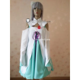 Re Zero Kara Hajimeru Isekai Seikatsu Emilia Daily White Green Cosplay Costume