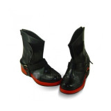 Fullmetal Alchemist Edward Elric Black Brown Cosplay Boots Shoes