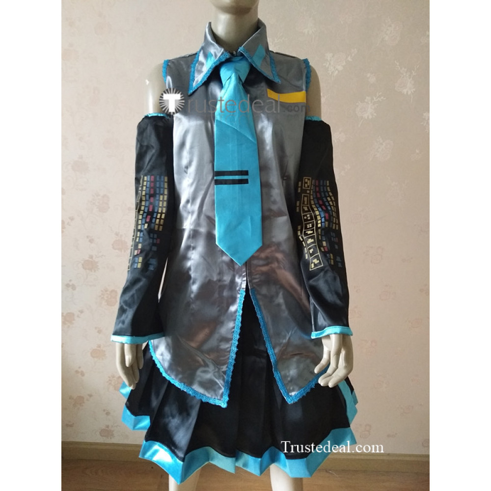 Vocaloid Miku Hatsune Original Dress Cosplay Costume vocaloid-miku-hatsune-original-dress-cosplay-costume