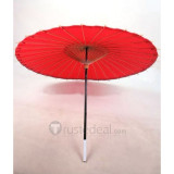 K Project Isana Yashiro Cosplay Red Parasol Umbrella