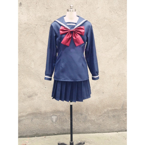 Zetsuen no Tempest Blast of Tempest Aika Fuwa Winter School Uniform Cosplay Costume