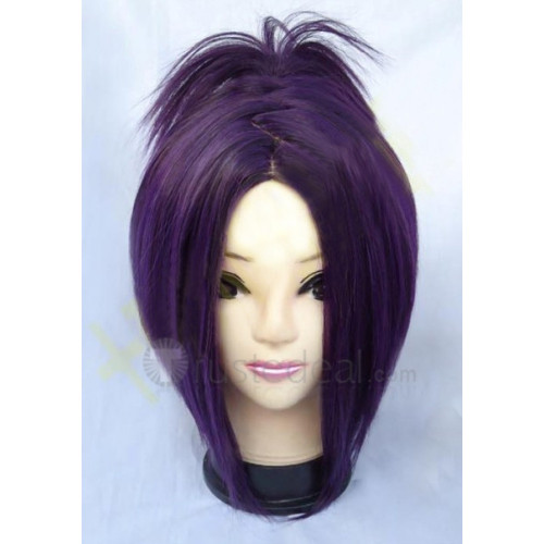 Katekyo Home Tuitor Hitman Reborn Dokuro Chrome Purple Cosplay Wig