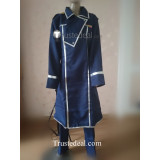 FullMetal Alchemist Fuhrer King Bradley Blue Uniform Cosplay Costume