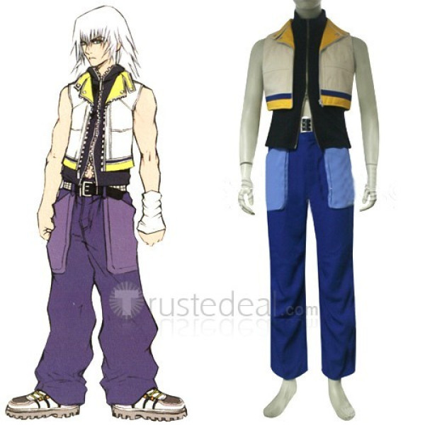 Kingdom Hearts 2 Riku Brave Form Cosplay Costume