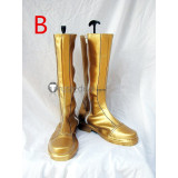 Fire Emblem Radiant Dawn Sothe Brown Golden Cosplay Boots Shoes