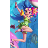 League of Legends LOL Pool Party Zoe Green SwimSuit Cosplay Costume