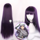 Shugo Chara Nadeshiko Fujisaki Long Purple Ponytail Cosplay Wig