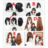Horimiya Hori-san to Miyamura-kun Izumi Miyamura Kyoko Hori Brown Black Cosplay Wigs