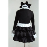 Fairy Tail Erza Scarlet Black Maid Outfits Cosplay Costume