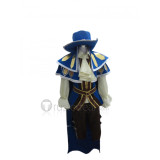 League of Legends Musketeer Twisted Fate Blue Cosplay Costume