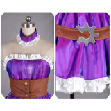 League of Legends Original Caitlyn Purple Dress Cosplay Costume