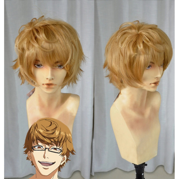 Tokyo Ghoul Nishiki Nishio Brown Cosplay Wig