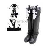 D.Gray-man Lenalee Lee Black White Cosplay Boots Shoes