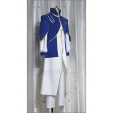 YuGiOh V Quinton Blue Purple White Cosplay Costume