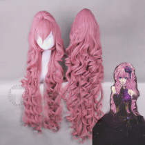VOCALOID Megurine Luka The Sandplay Singing of the Dragon Long Pink Cosplay Wig