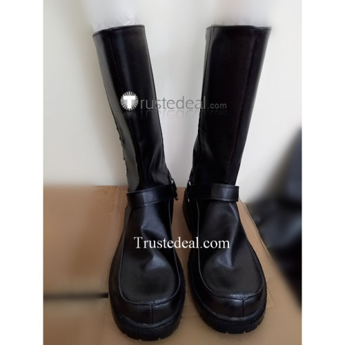 Fruits Basket Hatsuharu Sohma Black Cosplay Shoes Boots