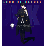 Lord of Heroes Master Lord Black Cosplay Costume
