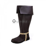 Fire Emblem Awakening Donnel Tinhead Brown Cosplay Boots Shoes