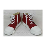 K Project Totsuka Tatara Red White Cosplay Shoes Boots