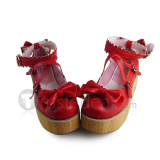 High Platform Rocking Horse Style Lolita Shoes