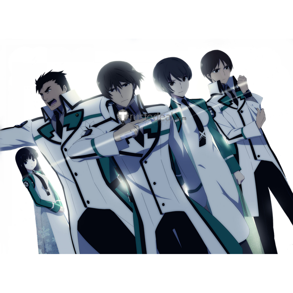 Mahouka Koukou no Rettousei Shiba Saijou Yoshida Hattori White High