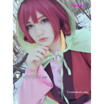 Akatsuki no Yona Princess Yona Cape Pink Cosplay Costume