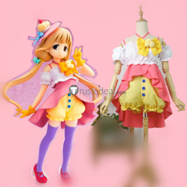 The Idolmaster Cinderella Girls Anzu Futaba Candy Island Cosplay Costume