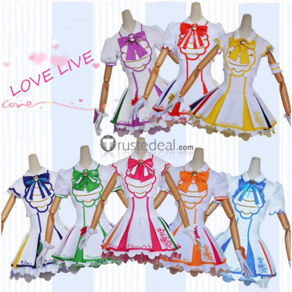 Love Live SIFAC Arcade game 4 Umi Nico Eli Maki Tojo Kotori Rin Honoka Hanayo Cosplay Costumes