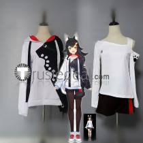 Vtuber Virtual YouTuber Ookami Mio Hoodie Cosplay Costume