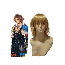 Final Fantasy X Tidus Dirty Blonde Cosplay Wig