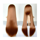 Another Reiko Mikami Long Brown Cosplay Wig
