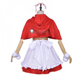 Re Zero Kara Hajimeru Isekai Seikatsu Twins Rem Ram Red Hood Cosplay Costumes