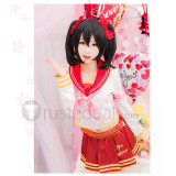 Love Live Valentine's Day Kotori Umi Maki Eli Nico Hanayo Nozomi Rin Honoka Uniform Cosplay Costume